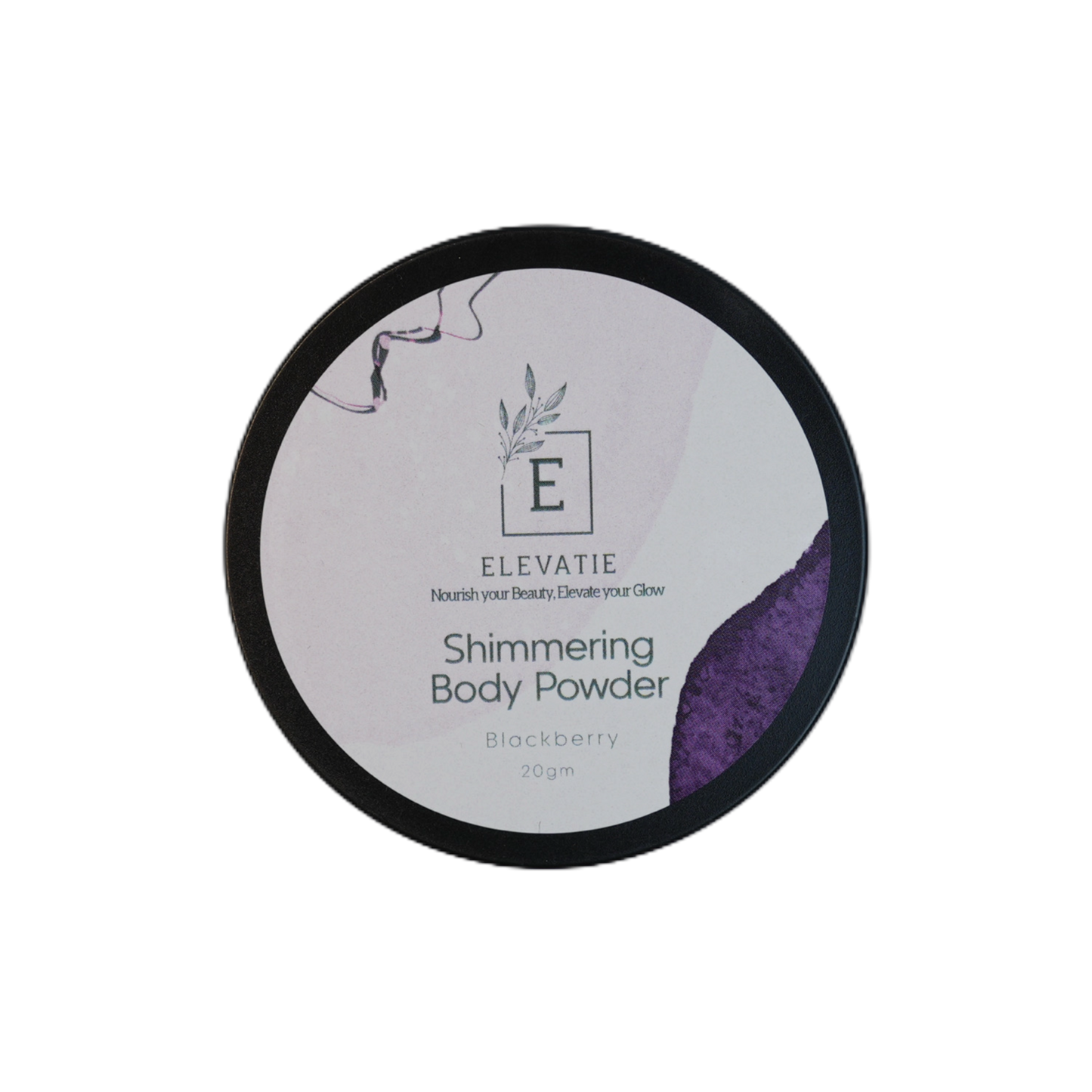 BlackBerry shimmering body powder