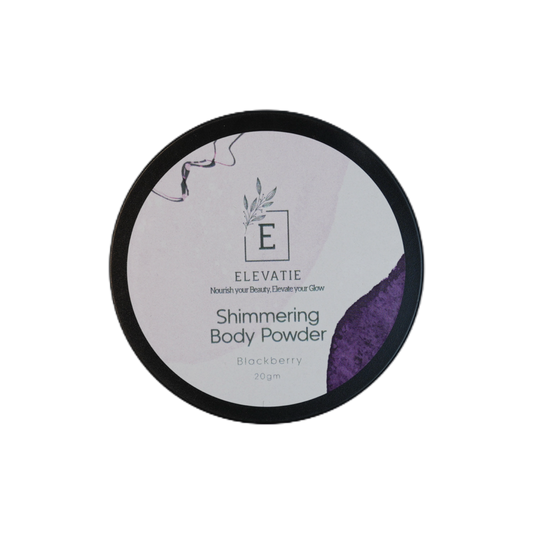 BlackBerry shimmering body powder